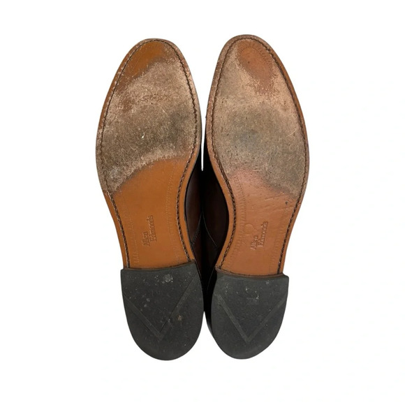 Allen Edmonds 13D Leather ‘Clifton’ 3348 Cap Toe Oxfords in Brown Leather Shoes‎